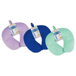 Travel Neck Pillow with Fastener, Assorted